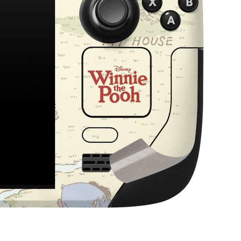 Disney Winnie the Pooh Hundred Acre Wood Steam Deck Handheld Gaming Computer Skin