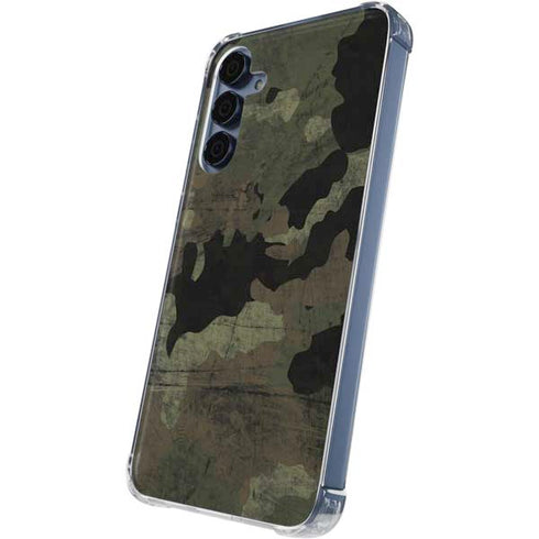 Hunting Camo Galaxy A55 5G Clear Case