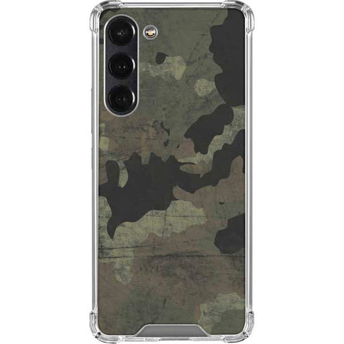 Hunting Camo Galaxy S24 FE Clear Case