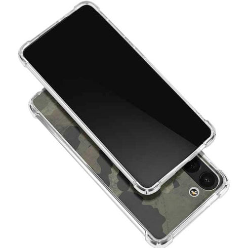 Hunting Camo Galaxy S24 FE Clear Case