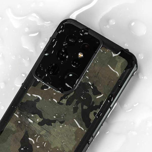 Hunting Camo Galaxy S24 Ultra Waterproof Case