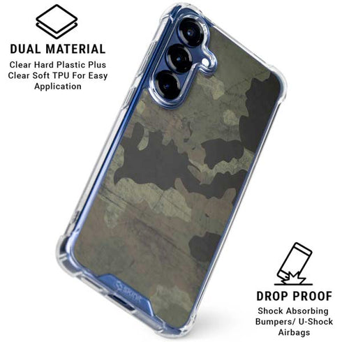 Hunting Camo Galaxy S25 Clear Case