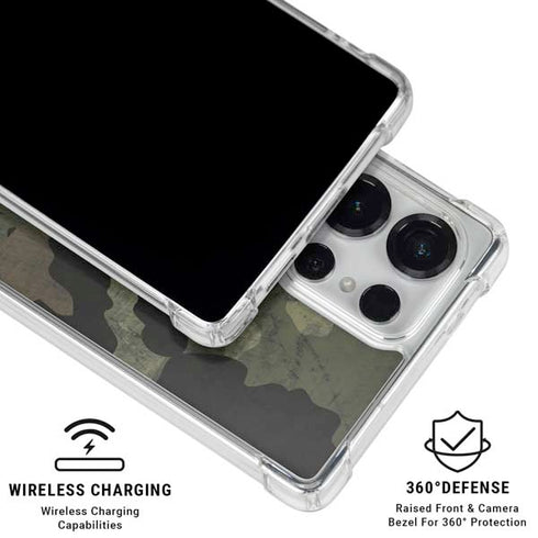 Hunting Camo Galaxy S25 Ultra Clear Case