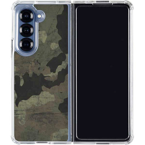Hunting Camo Galaxy Z Fold6 Clear Case