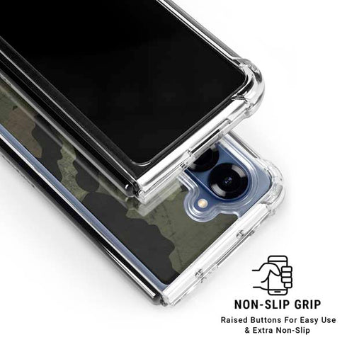 Hunting Camo Galaxy Z Fold6 Clear Case