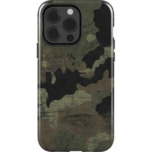 Hunting Camo iPhone 15 Pro Impact Case