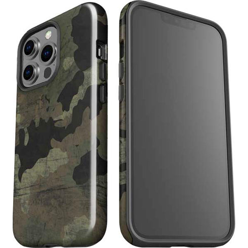 Hunting Camo iPhone 15 Pro Impact Case