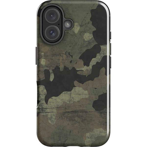 Hunting Camo iPhone 16 Plus Impact Case
