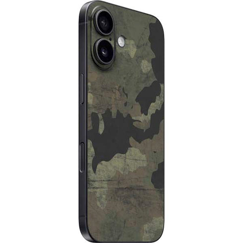 Hunting Camo iPhone 16 Plus Skin
