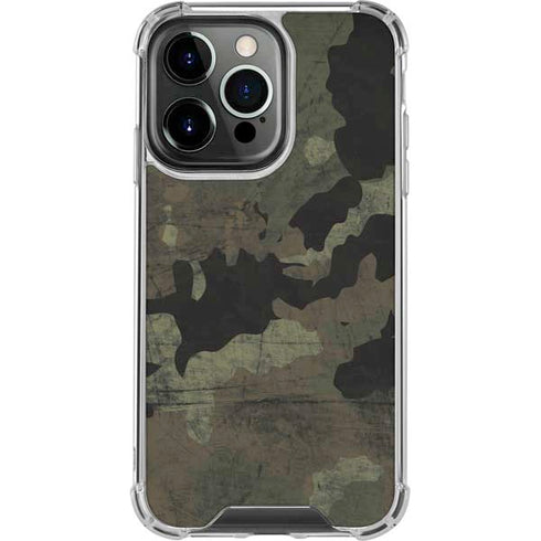 Hunting Camo iPhone 16 Pro Max Clear Case