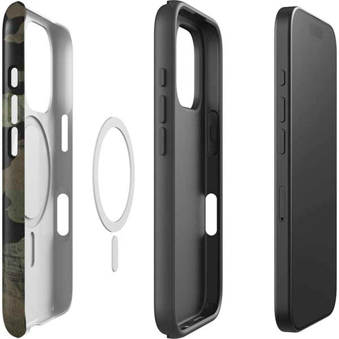 Hunting Camo iPhone 16 Pro Max Magsafe Impact Case
