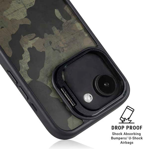 Hunting Camo iPhone 16e Kickstand Case