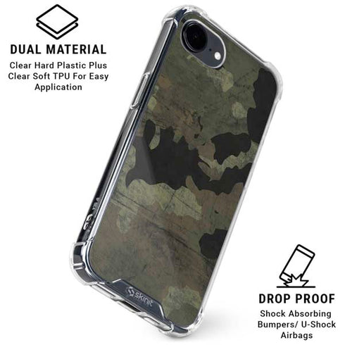 Hunting Camo iPhone 16e Clear Case