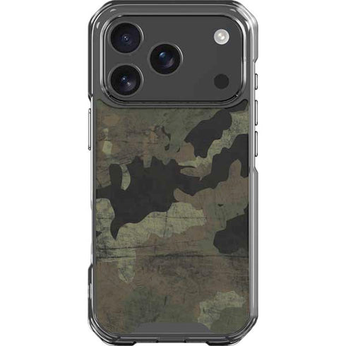 Hunting Camo iPhone 18 Pro Clear Case