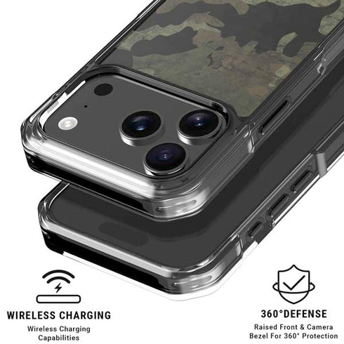 Hunting Camo iPhone 18 Pro Clear Case