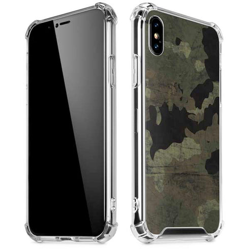 Hunting Camo iPhone X/XS Clear Case