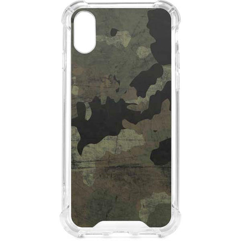 Hunting Camo iPhone XS Clear Case