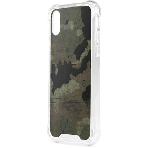 Hunting Camo iPhone XS Clear Case