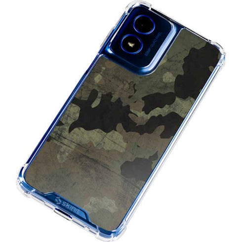 Hunting Camo Moto G Play 4G (2024) Clear Case