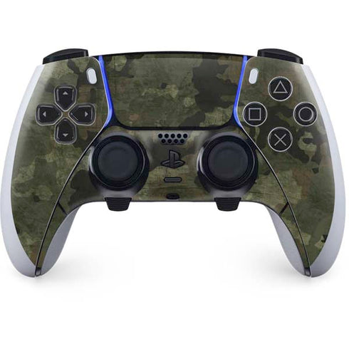 Hunting Camo PS5 DualSense Edge Pro Controller Skin