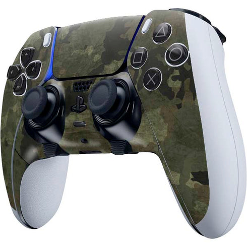 Hunting Camo PS5 DualSense Edge Pro Controller Skin