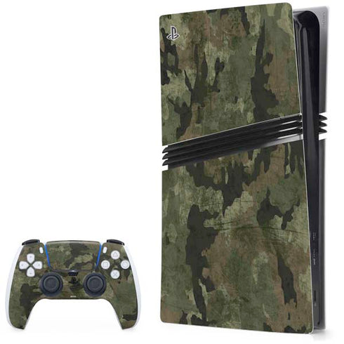 Hunting Camo PS5 Pro Bundle Skin