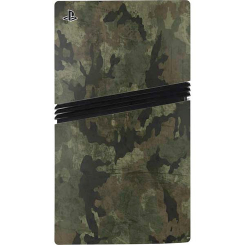 Hunting Camo PS5 Pro Console Skin
