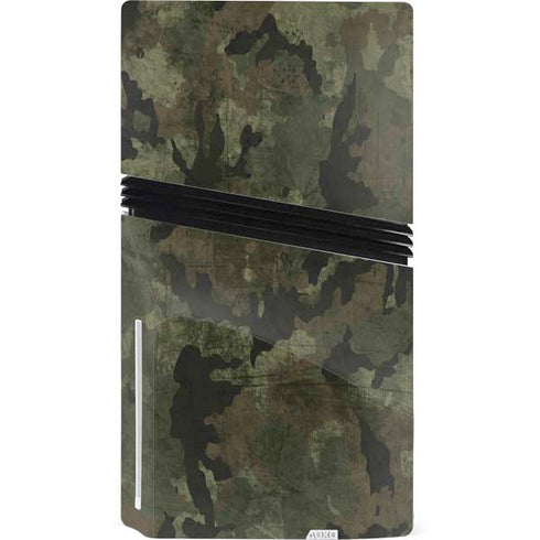 Hunting Camo PS5 Pro Disk Console Skin