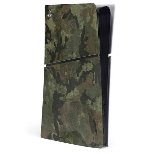 Hunting Camo PS5 Slim Digital Edition Console Skin