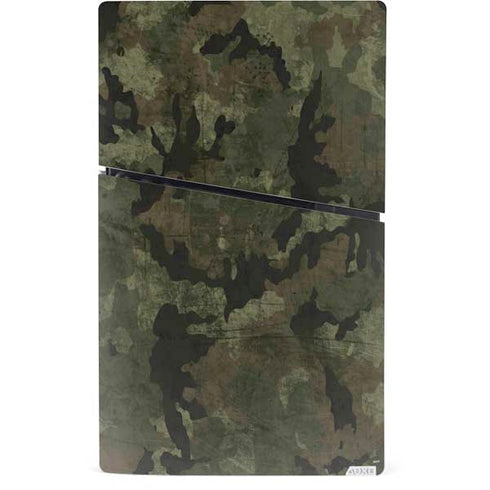 Hunting Camo PS5 Slim Digital Edition Console Skin