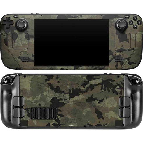 Hunting Camo Steam Deck Handheld Gaming Computer OLED Skin