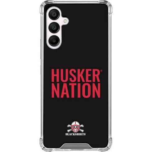 University of Nebraska Husker Nation Galaxy A16 5G Clear Case