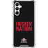 University of Nebraska Husker Nation Galaxy A16 5G Clear Case