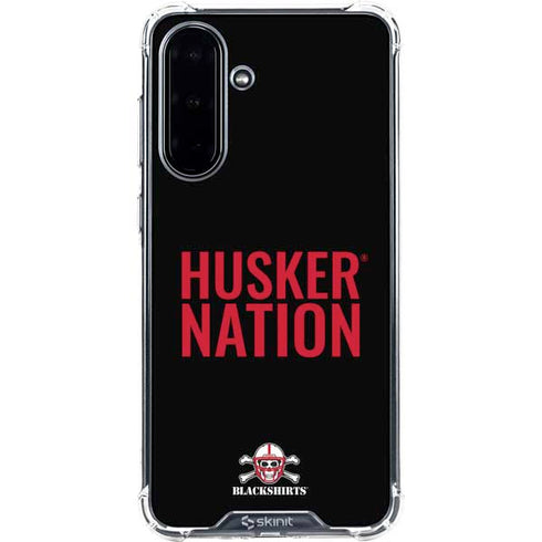University of Nebraska Husker Nation Galaxy A36 5G Clear Case