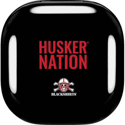 University of Nebraska Husker Nation Galaxy Buds Live Skin