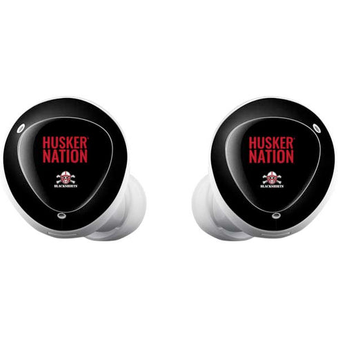 University of Nebraska Husker Nation Galaxy Buds Plus Skin
