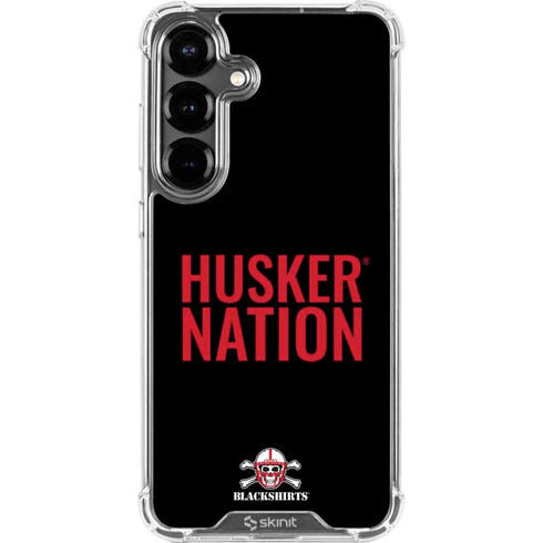 University of Nebraska Husker Nation Galaxy S26 Plus Clear Case