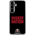 University of Nebraska Husker Nation Galaxy S26 Plus Clear Case