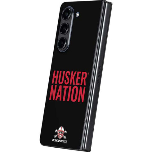 University of Nebraska Husker Nation Galaxy Z Fold5 5G Skin