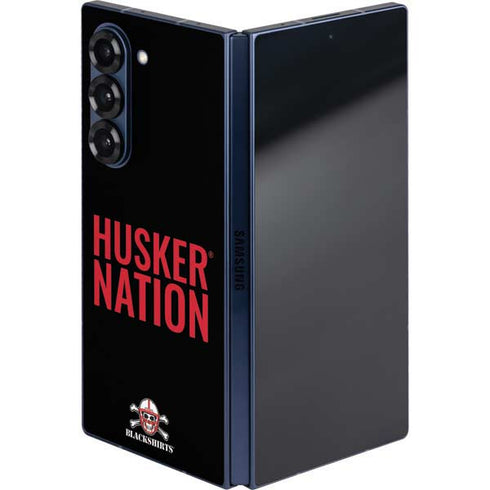 University of Nebraska Husker Nation Galaxy Z Fold6 Skin