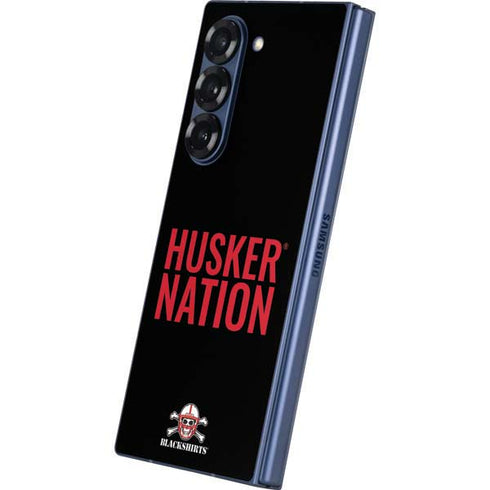 University of Nebraska Husker Nation Galaxy Z Fold6 Skin