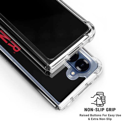 University of Nebraska Husker Nation Galaxy Z Fold7 Clear Case