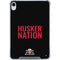 University of Nebraska Husker Nation iPad 11th Gen (2025) Clear Case