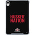 University of Nebraska Husker Nation iPad 11th Gen (2025) Clear Case