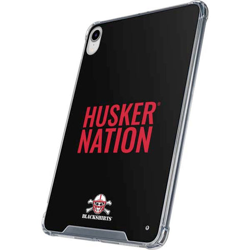 University of Nebraska Husker Nation iPad 11th Gen (2025) Clear Case