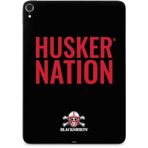 University of Nebraska Husker Nation Apple iPad Pro Skin
