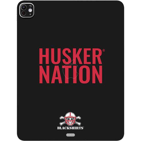University of Nebraska Husker Nation iPad Pro 13in M4 (2024) Skin