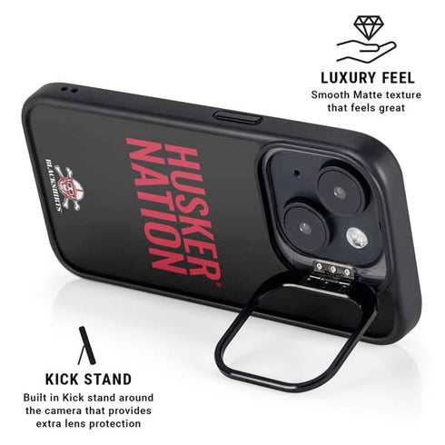 University of Nebraska Husker Nation iPhone 14 Kickstand Case