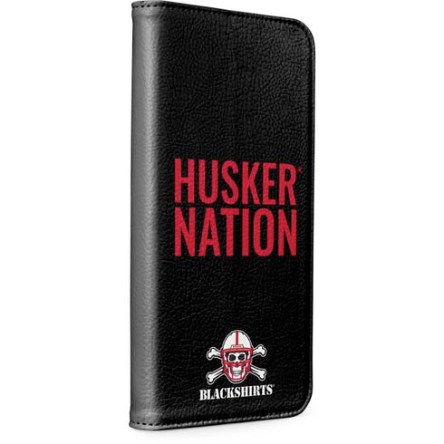University of Nebraska Husker Nation iPhone 15 Plus Folio Case