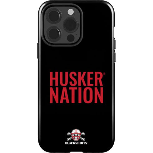 University of Nebraska Husker Nation iPhone 15 Pro Impact Case